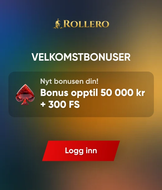 Bonuser for registrering hos Rollero Casino for nye norske spillere